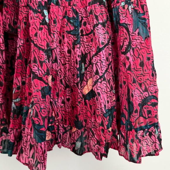 Ulla Johnson Snapdragon Mariam Belted Midi Dress - 0 - Picture 6 of 7